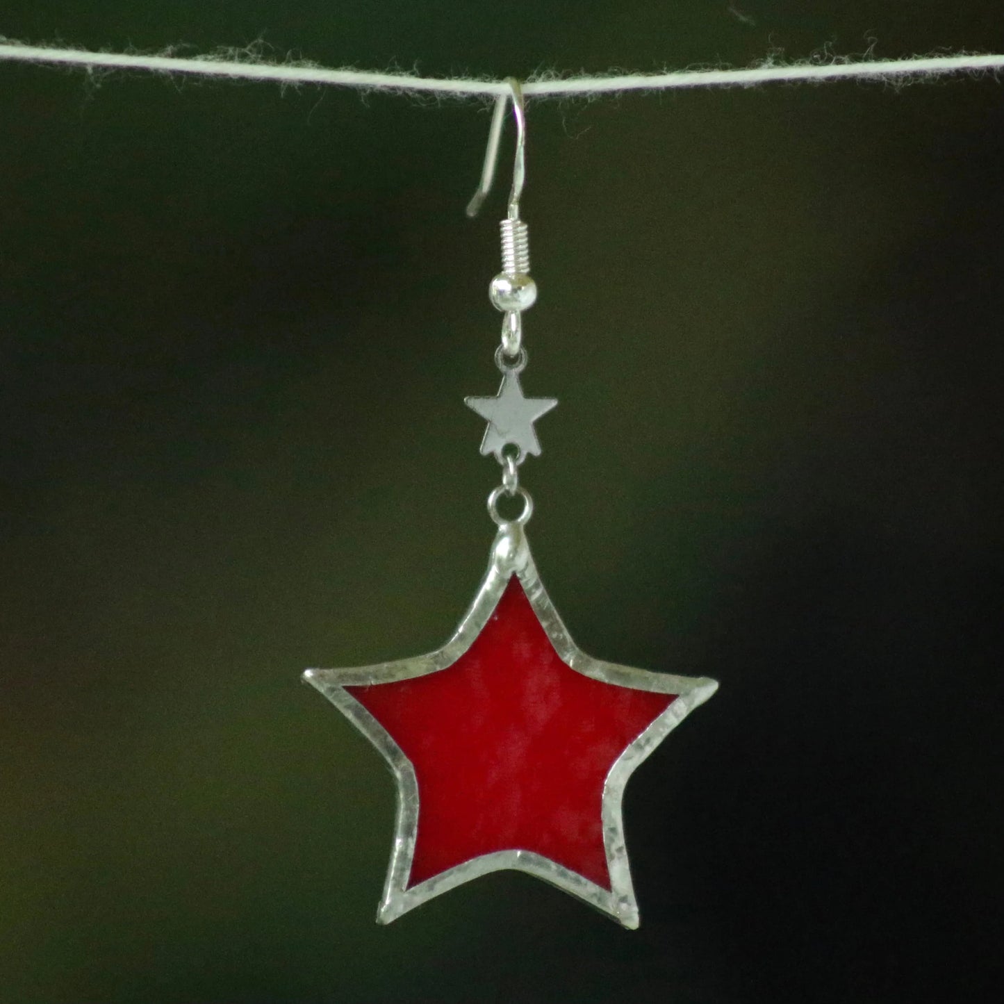 Star Earrings - 8 Colors - Single or Pair - Made to Order