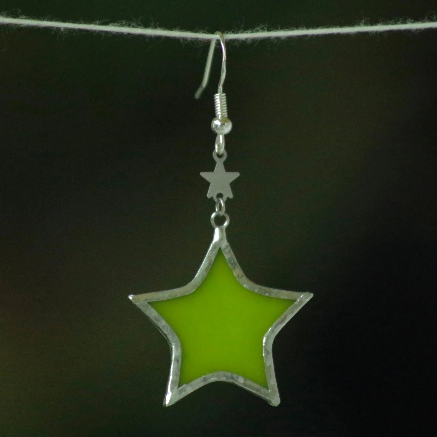 Star Earrings - 8 Colors - Single or Pair - Made to Order