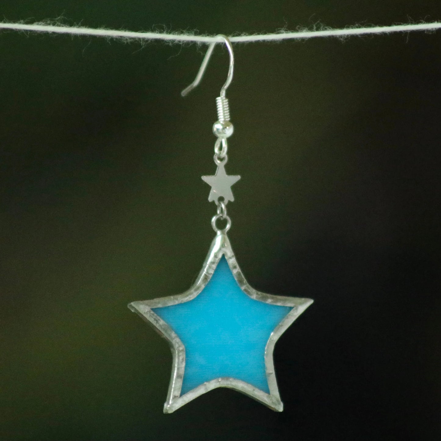 Star Earrings - 8 Colors - Single or Pair - Made to Order