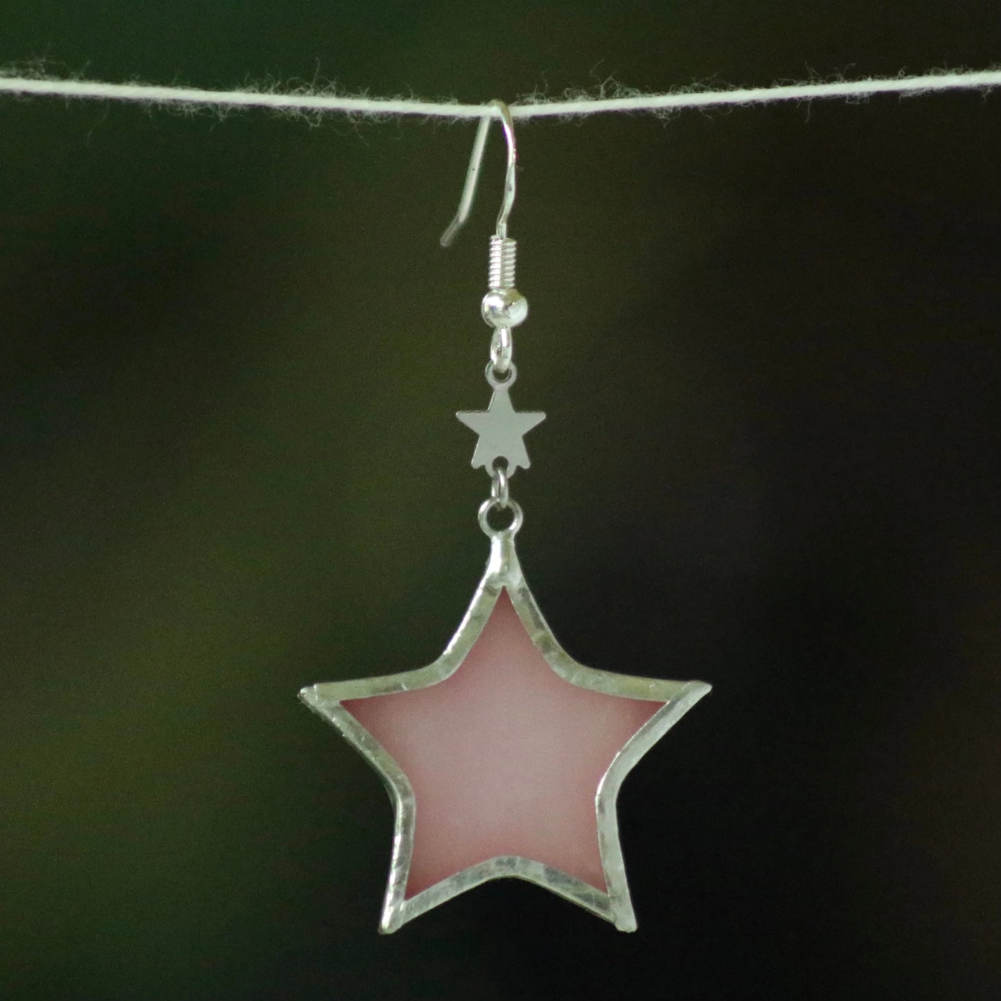 Star Earrings - 8 Colors - Single or Pair - Made to Order