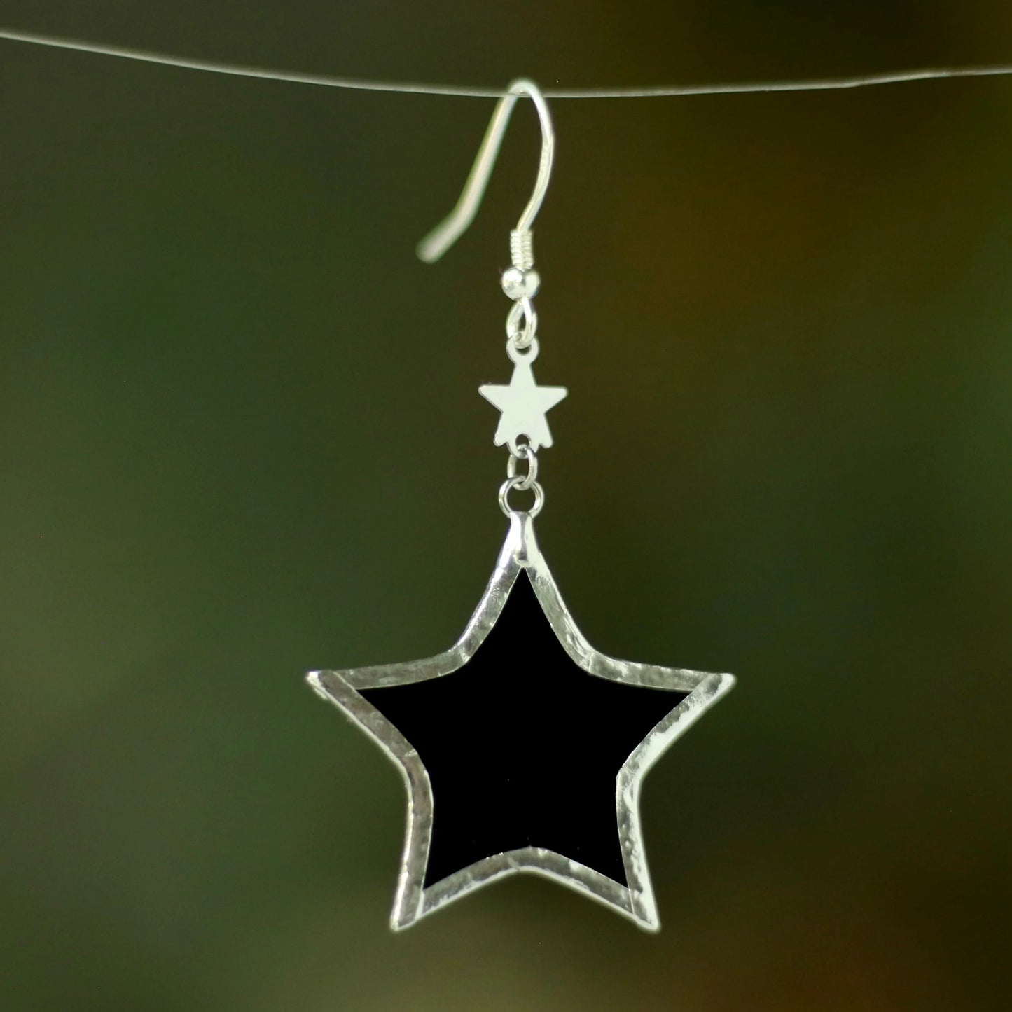 Star Earrings - 8 Colors - Single or Pair - Made to Order