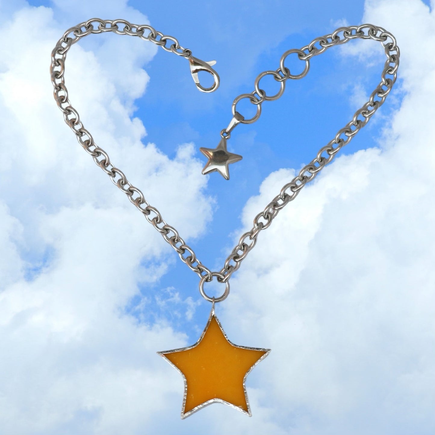 Medium Star Necklaces - 8 Colors - Made to Order